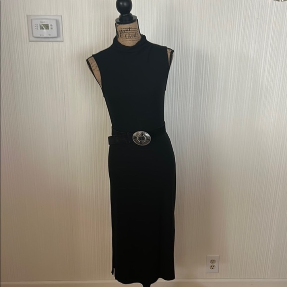 a new day Black Midi Dress